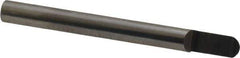 Accupro - 3/16 Inch Diameter, 2 Inch Overall Length, 3/8 Inch Split Length, Solid Carbide, Full Radius Split End Carbide Blank - Single End - Apex Tool & Supply