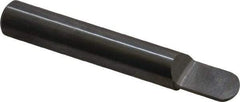 Accupro - 3/8 Inch Diameter, 2-1/2 Inch Overall Length, 1/2 Inch Split Length, Solid Carbide, Full Radius Split End Carbide Blank - Single End - Apex Tool & Supply