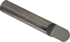 Accupro - 1/2 Inch Diameter, 3 Inch Overall Length, 5/8 Inch Split Length, Solid Carbide, Full Radius Split End Carbide Blank - Single End - Apex Tool & Supply