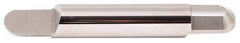 Accupro - 3/16 Inch Diameter, 3 Inch Overall Length, 3/8 Inch Split Length, Solid Carbide, Full Radius Split End Carbide Blank - Single End - Apex Tool & Supply