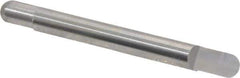 Accupro - 1/4 Inch Diameter, 2-1/2 Inch Overall Length, 3/8 Inch Split Length, Solid Carbide, Full Radius Split End Carbide Blank - Double End - Apex Tool & Supply