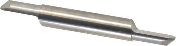 Accupro - 5/16 Inch Diameter, 2-1/2 Inch Overall Length, 1/2 Inch Split Length, Solid Carbide, Full Radius Split End Carbide Blank - Double End - Apex Tool & Supply