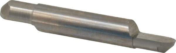 Accupro - 3/8 Inch Diameter, 2-1/2 Inch Overall Length, 1/2 Inch Split Length, Solid Carbide, Full Radius Split End Carbide Blank - Double End - Apex Tool & Supply