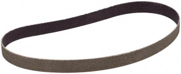3M - 1/2" Wide x 24" OAL, 45 Trizact Grit, Aluminum Oxide Abrasive Belt - Aluminum Oxide, Extra Fine, Coated, X Weighted Cloth Backing, Series 237AA - Apex Tool & Supply