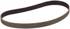 3M - 1/2" Wide x 24" OAL, 45 Trizact Grit, Aluminum Oxide Abrasive Belt - Aluminum Oxide, Extra Fine, Coated, X Weighted Cloth Backing, Series 237AA - Apex Tool & Supply