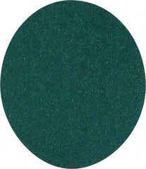 3M - 5" Diam, 40 Grit Aluminum Oxide Adhesive PSA Disc - Coarse Grade, Green, E Weighted Backing, Flexible, Use with Random Orbital Sanders - Apex Tool & Supply