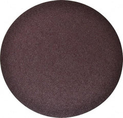 3M - 10" Diam, 36 Grit Aluminum Oxide Adhesive PSA Disc - Very Coarse Grade, X Weighted Cloth Backing, For Bench Top Motors, Random Orbital Sanders - Apex Tool & Supply