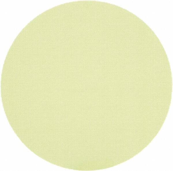 3M - 5" Diam, 35 Grit Trizact Aluminum Oxide Adhesive PSA Disc - Extra Fine Grade, Green, Polyester Backing, Flexible, Use with Random Orbital Sanders - Apex Tool & Supply