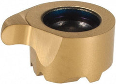 Seco - LCEX110502 R47 Grade CP500 Carbide Turning Insert - TiAlN/TiN Finish, 90° Irregular, 0.008" Corner Radius - Apex Tool & Supply