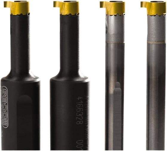 Seco - 8mm Min Bore Diam, 86.5mm OAL, 6mm Shank Diam, E-SGXN Indexable Boring Bar - 1.7mm Max Bore Depth, LCEX 0804.. Insert, Screw Holding Method - Apex Tool & Supply