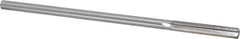 Interstate - 6.5mm High Speed Steel 6 Flute Chucking Reamer - Straight Flute, Straight Shank, 1-1/2" Flute Length, 6" OAL - Apex Tool & Supply
