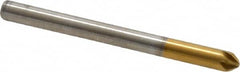 Melin Tool - 1/8" Head Diam, 1/8" Shank Diam, 6 Flute 82° Cobalt Countersink - Apex Tool & Supply