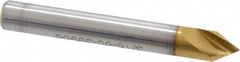 Melin Tool - 3/16" Head Diam, 3/16" Shank Diam, 1 Flute 60° Cobalt Countersink - Apex Tool & Supply