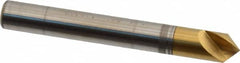 Melin Tool - 1/4" Head Diam, 1/4" Shank Diam, 1 Flute 90° Cobalt Countersink - Apex Tool & Supply