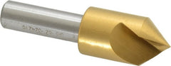 Melin Tool - 5/8" Head Diam, 3/8" Shank Diam, 1 Flute 82° Cobalt Countersink - Apex Tool & Supply