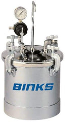 Binks - Paint Sprayer Pressure Tank - 2.8 Gallon PT ASME Tank 1 Regulator, Compatible with Pressure Tank and Spray Guns - Apex Tool & Supply