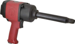 Chicago Pneumatic - 3/4" Drive, 6,300 RPM, 1,200 Ft/Lb Torque Impact Wrench - Pistol Grip Handle, 850 IPM, 7.5 CFM, 90 psi, 3/8" NPTF Inlet - Apex Tool & Supply