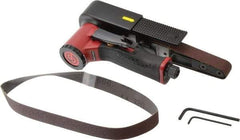 Chicago Pneumatic - 20 x 520 mm, 22,000 RPM Air Belt Sander - 1/4 Inch Inlet, 14.62 CFM Air Consumption - Apex Tool & Supply