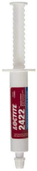 Loctite - 30 g Syringe, Blue, Medium Strength Paste Threadlocker - Series 2422, 24 Hour Full Cure Time, Hand Tool, Heat Removal - Apex Tool & Supply
