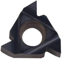Hertel - 16ER External Right Hand 18 NPT Laydown Threading Insert - Grade HG225TR, TiAlN Coated Carbide - Apex Tool & Supply