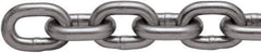 Peerless Chain - 100 Ft. Long, 3900 Lbs. Load Capacity, Carbon Steel High Test Chain - 4 Grade, 1.1 Inch Inside Long x 0.479 Inch Inside Wide - Apex Tool & Supply