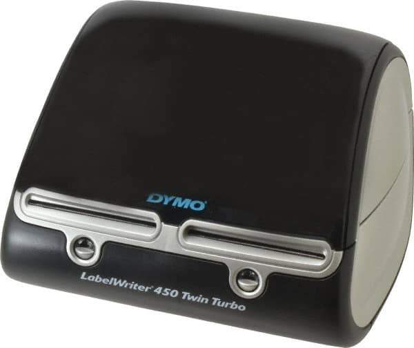 Dymo - LabelWriter 450 Twin Turbo - 300 DPI Resolution, 5-1/2" Wide x 11-3/8" Long - Apex Tool & Supply