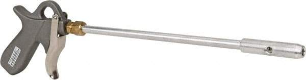 Guardair - 120 Max psi Venturi Nozzle Pistol Grip Blow Gun - 1/4 NPT, 24" Tube Length, Aluminum - Apex Tool & Supply
