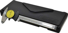 Mitutoyo - 0mm to 150mm Range, 0.02 mm Graduation, 2mm per Revolution, Dial Caliper - Yellow Face, 50mm Jaw Length, Accurate to 0.03mm - Apex Tool & Supply