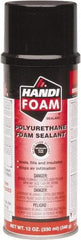 Fomo Products Inc. - 12 oz Aerosol Black Polyurethane Foam - -200 to 240°F Operating Temp, 5 min Tack Free Dry Time, 24 hr Full Cure Time - Apex Tool & Supply