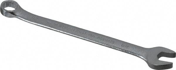 Proto - 3/8" 12 Point Combination Wrench - 15° Offset Angle, 6-1/4" OAL, Steel, Satin Finish - Apex Tool & Supply