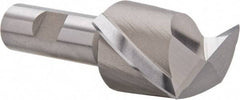 Hertel - 1-5/8", 1-5/8" LOC, 3/4" Shank Diam, 3-7/8" OAL, 2 Flute, High Speed Steel Square End Mill - Single End, Uncoated, Spiral Flute, 30° Helix, Centercutting, Right Hand Cut, Right Hand Flute - Apex Tool & Supply