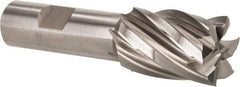 Hertel - 1-1/16", 1-1/2" LOC, 3/4" Shank Diam, 3-7/8" OAL, 6 Flute, Cobalt Square End Mill - Single End, Uncoated, Spiral Flute, 30° Helix, Centercutting, Right Hand Cut, Right Hand Flute - Apex Tool & Supply