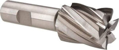 Hertel - 1-1/4", 1-1/2" LOC, 3/4" Shank Diam, 3-7/8" OAL, 6 Flute, Cobalt Square End Mill - Single End, Uncoated, Spiral Flute, 30° Helix, Centercutting, Right Hand Cut, Right Hand Flute - Apex Tool & Supply