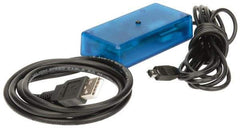 ASD/QMS - Remote Data Collection Interface - 6 Ft. Overall Length, For Use with SPI 13-600 Series Calipers, SPI Caliper (w/ Cable) - Apex Tool & Supply