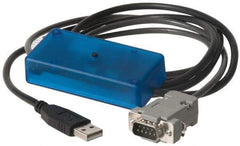 ASD/QMS - Remote Data Collection Interface - 6 Ft. Overall Length, For Use with Starrett 799 Series Calipers, Starrett Calipers (w/ Cable) - Apex Tool & Supply