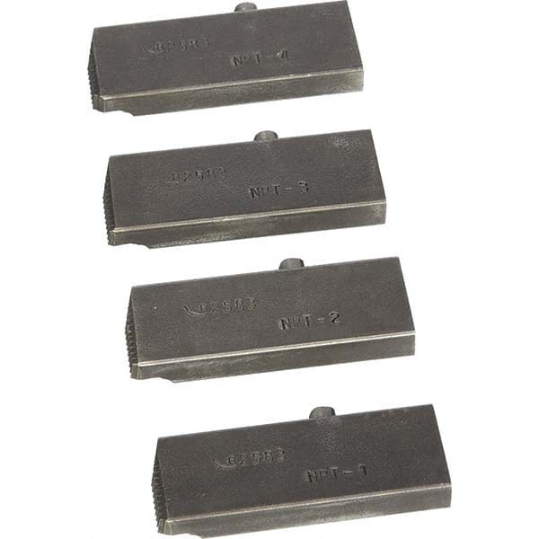 Rothenberger - Pipe Threader Dies Material: Stainless Steel Thread Size (Inch): 1-11-1/2; 1-1/4-11-1/2 - Apex Tool & Supply