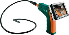 Extech - Video Borescope - 9 mm Probe Diameter, LCD Display, 712 x 486 Resolution - Apex Tool & Supply
