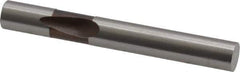 Dayton Lamina - 1/4" Shank Diam, Ball Lock, A2 Grade Tool Steel, Solid Mold Die Blank & Punch - 2" OAL, Blank Punch, Regular (LPB) Series - Apex Tool & Supply