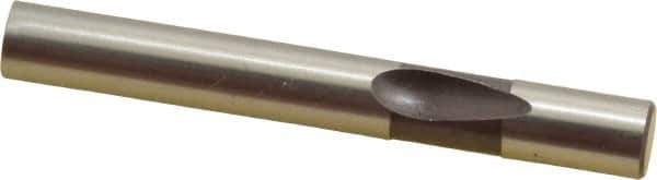 Dayton Lamina - 1/4" Shank Diam, Ball Lock, M2 Grade High Speed Steel, Solid Mold Die Blank & Punch - 2" OAL, Blank Punch, Regular (LPB) Series - Apex Tool & Supply