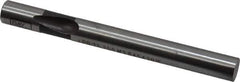 Dayton Lamina - 1/4" Shank Diam, Ball Lock, M2 Grade High Speed Steel, Solid Mold Die Blank & Punch - 2-1/2" OAL, Blank Punch, Regular (LPB) Series - Apex Tool & Supply