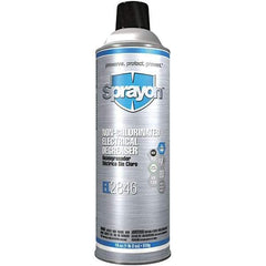 Sprayon - 18 Ounce Aerosol Electrical Grade Cleaner/Degreaser - 15,000 Volt Dielectric Strength, Nonflammable, Food Grade, Plastic Safe - Apex Tool & Supply