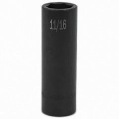 SK - Impact Socket - 1/2"DR 11/16" DEEP IMPACT SOCKET - Apex Tool & Supply