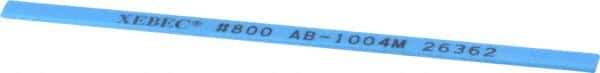Value Collection - Rectangular, Ceramic Fiber Finishing Stick - 4" Long x 5/32" Wide x 1/32" Thick, 800 Grit, Super Fine Grade - Apex Tool & Supply