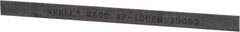 Value Collection - Rectangular, Ceramic Fiber Finishing Stick - 4" Long x 15/64" Wide x 1/32" Thick, 600 Grit, Super Fine Grade - Apex Tool & Supply