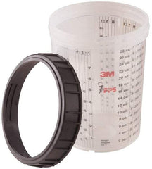 3M - Paint Sprayer Cup - Large Collar and Cup - Apex Tool & Supply