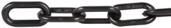 PRO-SAFE - 100' Long x 2" Wide Plastic Chain - Black - Apex Tool & Supply
