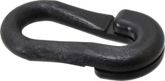 PRO-SAFE - 2" Wide Barrier Connecting Link - Celcon, Black, Use with Plastic Chain - Apex Tool & Supply