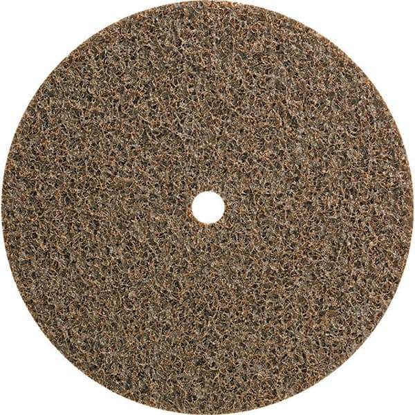 WALTER Surface Technologies - 5" Diam, Aluminum Oxide Hook & Loop Disc - Coarse Grade, Coated, Series 07-R, Quick-Step Blendex - Apex Tool & Supply