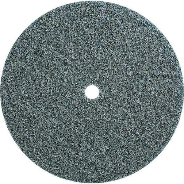 WALTER Surface Technologies - 5" Diam, Aluminum Oxide Hook & Loop Disc - Fine Grade, Coated, Series 07-R, Quick-Step Blendex - Apex Tool & Supply