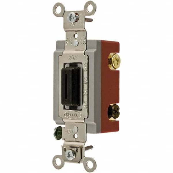 Hubbell Wiring Device-Kellems - Key Switches Switch Type: 6 Tumbler Switch Sequence: On-Off - Apex Tool & Supply